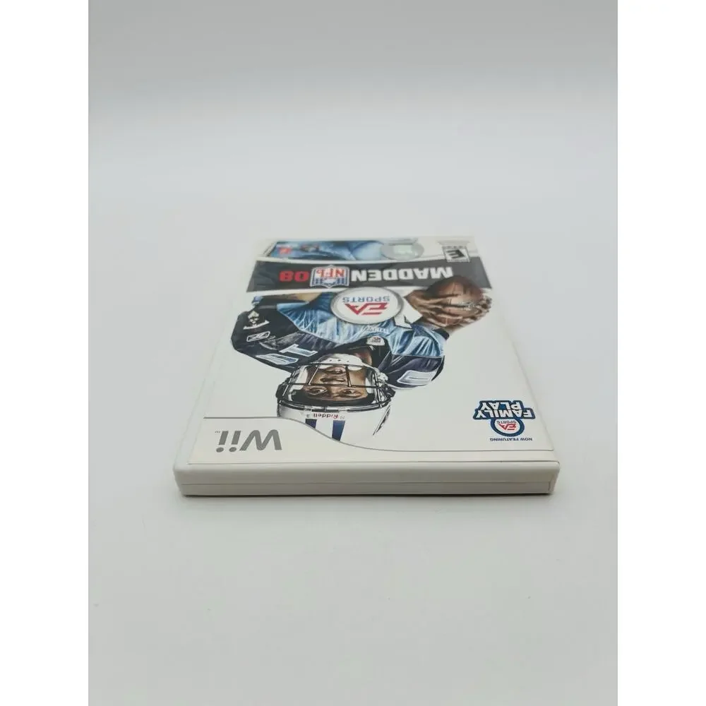 Madden NFL 08 (Nintendo Wii) CIB COMPLETE Tested Works VG Condition